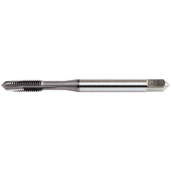 OSG 1101600303 Spiral Point Tap: #6-32 UNC, 3 Flutes, Plug Chamfer, 2B Class of Fit, HSS-E Vanadium, Nitride Coated