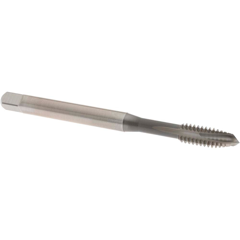OSG 1101600703 Spiral Point Tap: 1/4-20 UNC, 3 Flutes, Plug Chamfer, 3B Class of Fit, HSS-E Vanadium, Nitride Coated