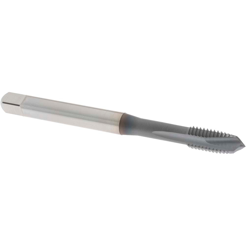 OSG 1111700808 Spiral Point Tap: M8x1.25 Metric, 3 Flutes, Plug Chamfer, 6H Class of Fit, HSS-E Vanadium, V Coated