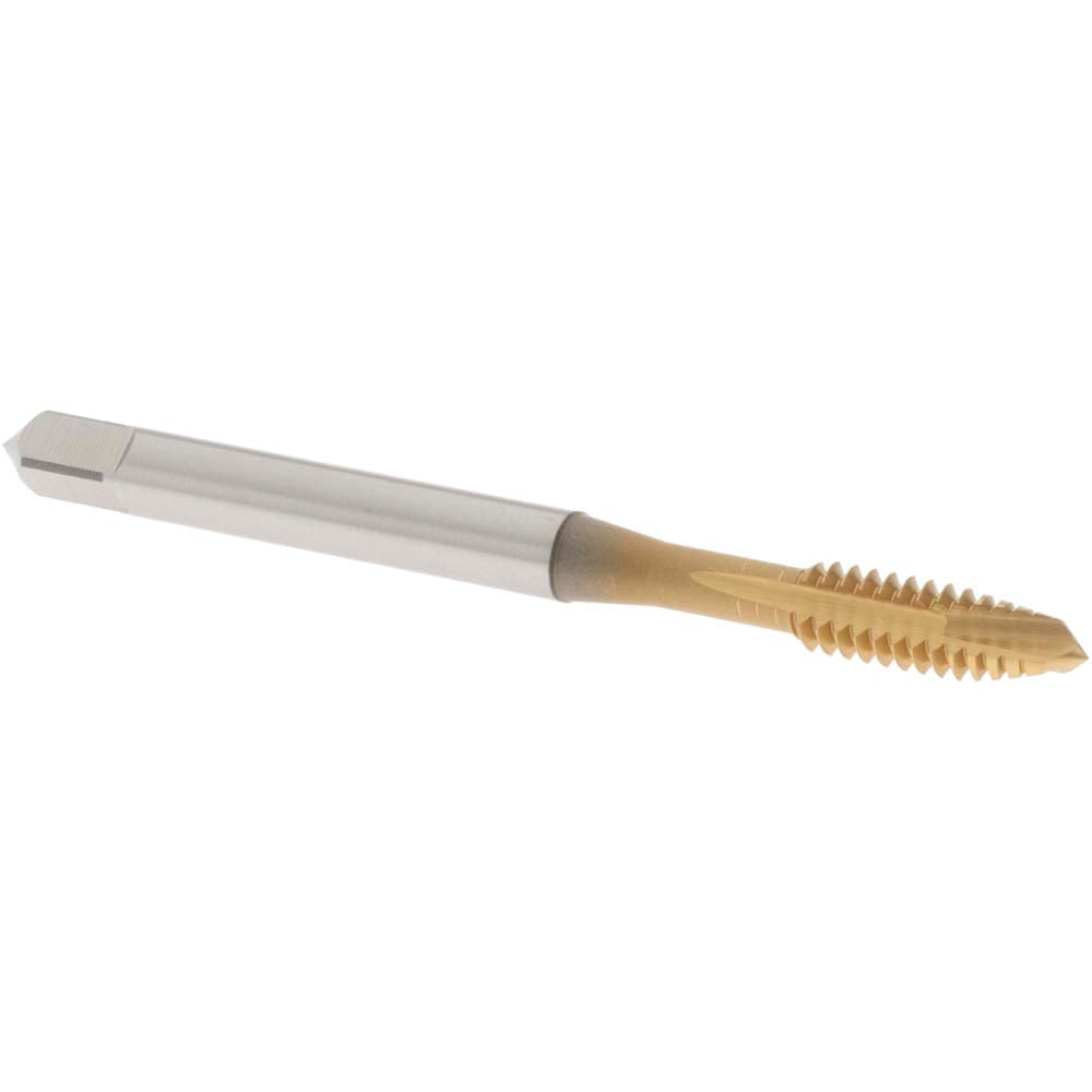 OSG 1730405 Spiral Point Tap: #10-24 UNC, 3 Flutes, Plug, 2B Class of Fit, Vanadium High Speed Steel, TiN Coated