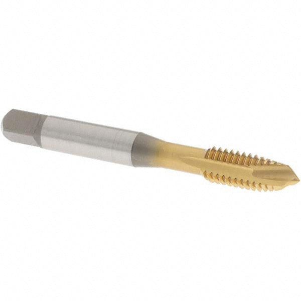 OSG 1730805 Spiral Point Tap: 5/16-18 UNC, 3 Flutes, Plug, 3B Class of Fit, Vanadium High Speed Steel, TiN Coated