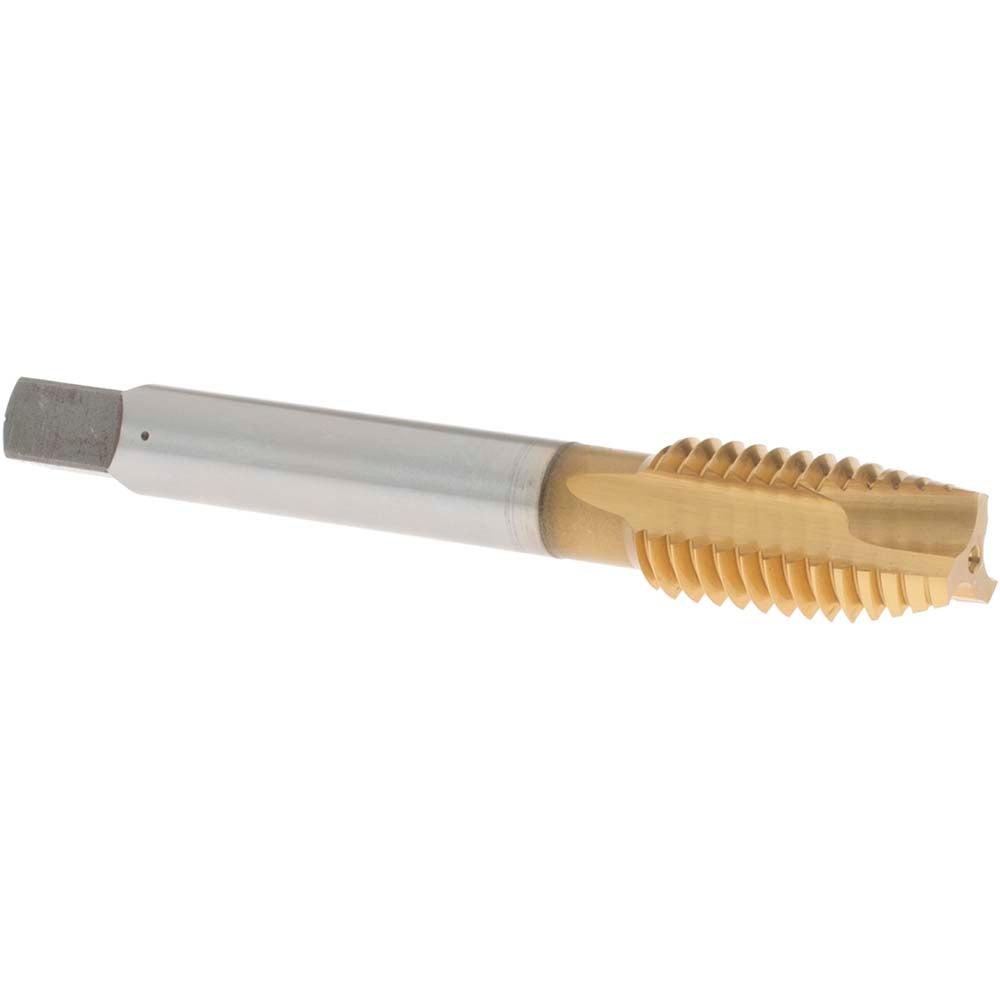 OSG 1731405 Spiral Point Tap: 1/2-13 UNC, 3 Flutes, Plug, 3B Class of Fit, Vanadium High Speed Steel, TiN Coated