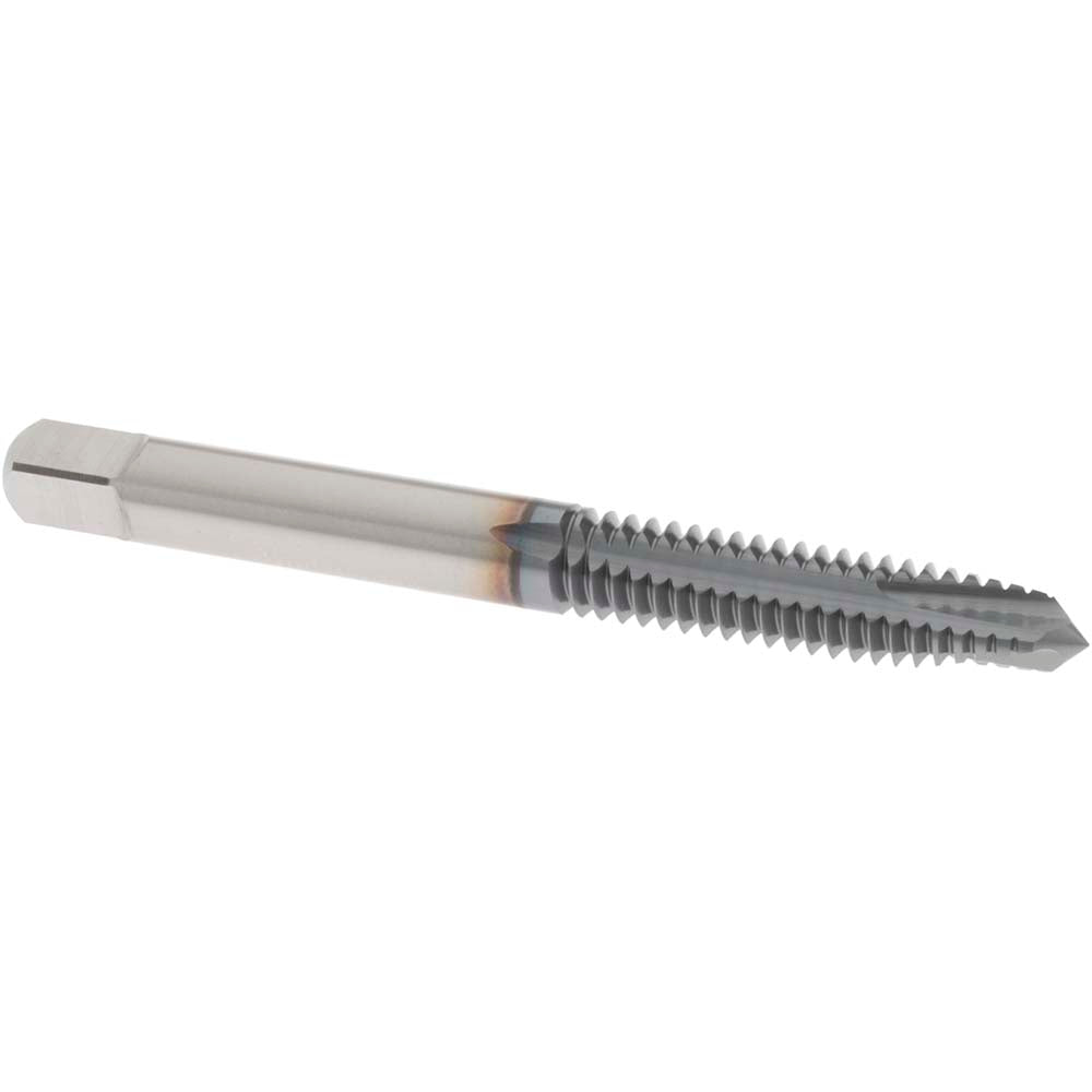 OSG 1707108 Spiral Point Tap: 1/4-20 UNC, 3 Flutes, Plug, 3B Class of Fit, Powdered Metal, TiCN Coated