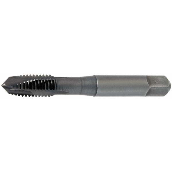OSG 1772101 Spiral Point Tap: #4-48 UNC, 2 Flutes, Plug, 2B Class of Fit, Powdered Metal, Oxide Coated