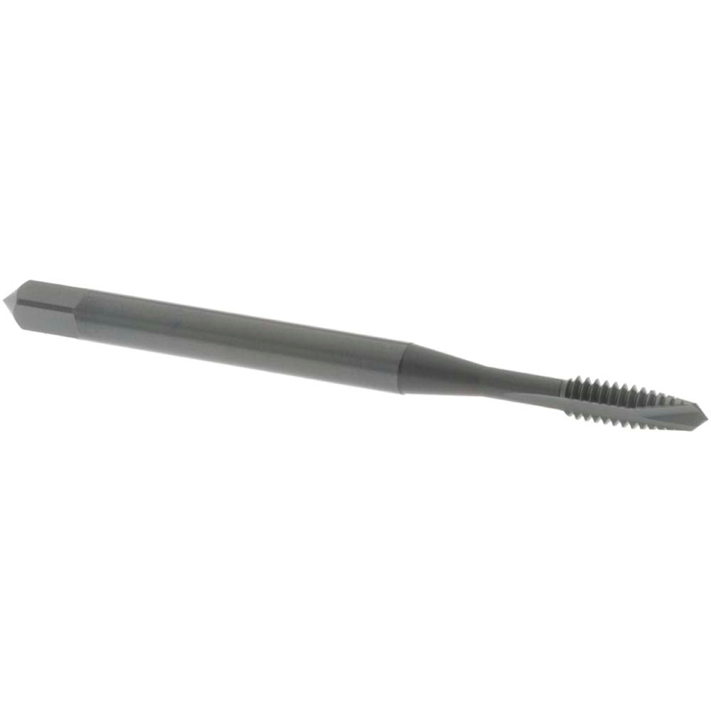 OSG 1725801 Spiral Point Tap: #4-40 UNC, 2 Flutes, Plug, Vanadium High Speed Steel, Oxide Coated