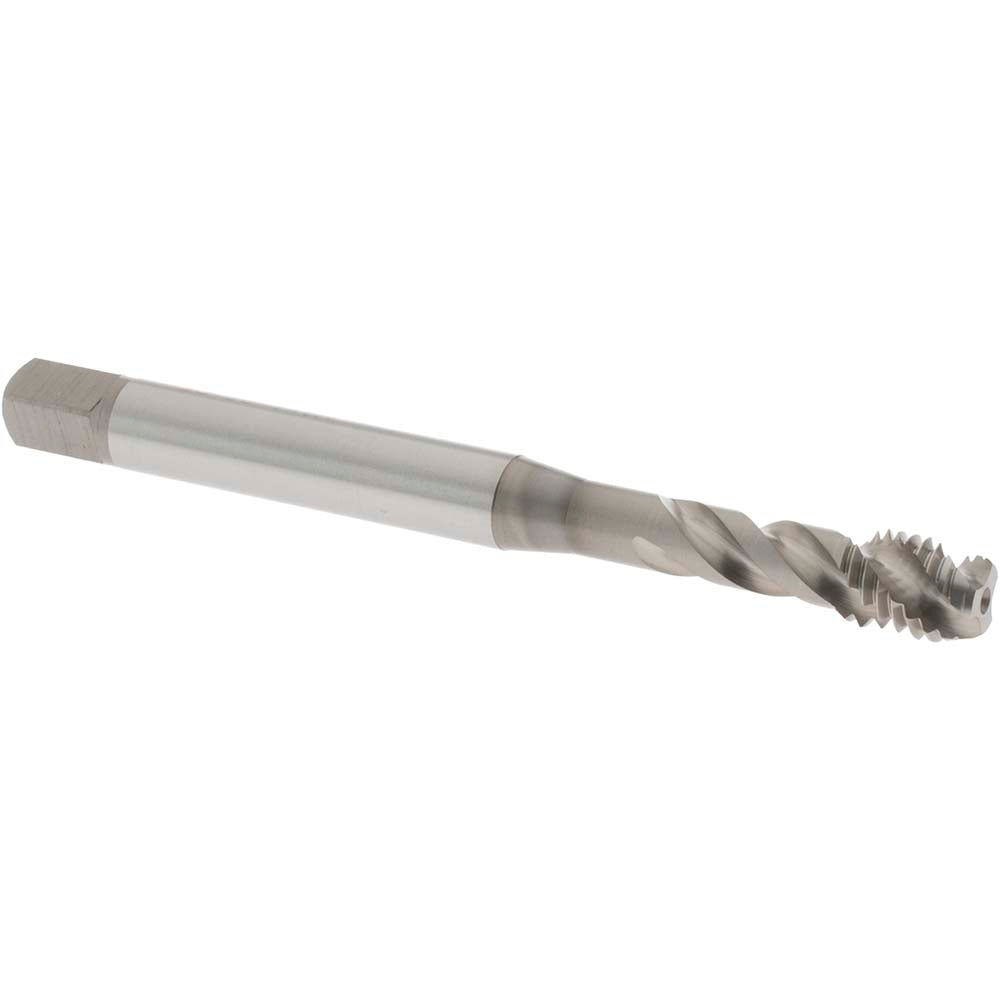 OSG 1311900803 Spiral Flute Tap: M8x1.25, Metric Coarse, 3 Flute, Modified Bottoming Chamfer, 6H Class of Fit, Vanadium High-Speed Steel, Nitride Finish