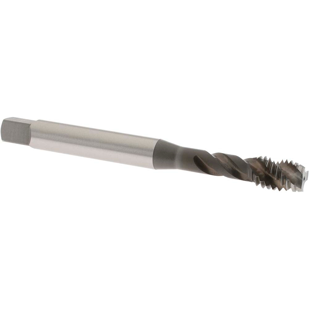 OSG 1301901303 Spiral Flute Tap: 3/8-16, UNC, 3 Flute, Modified Bottoming Chamfer, 3B Class of Fit, Vanadium High-Speed Steel, Nitride Finish