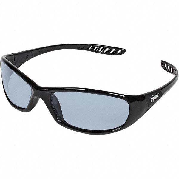 KleenGuard 25716 Safety Glasses: Scratch-Resistant, Polycarbonate, Clear Mirror Lenses, Full-Framed