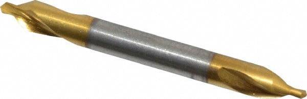 Keo 906-000-061 Combination Drill & Countersink: #1, 1/8" Body Dia, 118 deg, High-Speed Steel