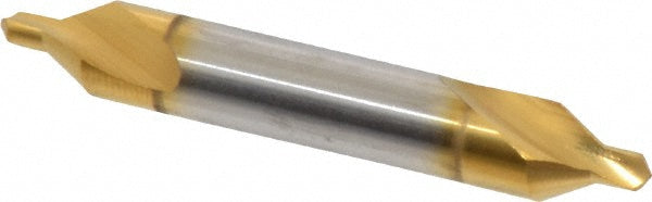 Keo 906-000-106 Combination Drill & Countersink: #4, 5/16" Body Dia, 118 deg, High-Speed Steel