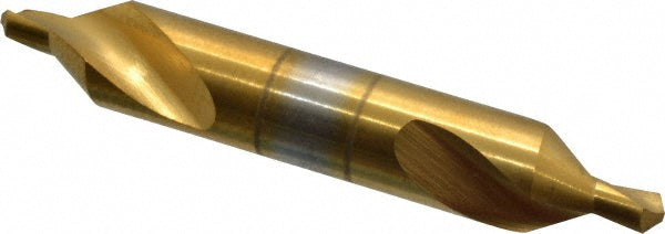 Keo 906-000-121 Combination Drill & Countersink: #5, 7/16" Body Dia, 118 deg, High-Speed Steel