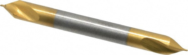 Keo 906-000-006 Combination Drill & Countersink: #5/0, 1/8" Body Dia, 118 deg, High-Speed Steel