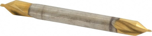 Keo 906-000-027 Combination Drill & Countersink: #2/0, 1/8" Body Dia, 118 deg, High-Speed Steel