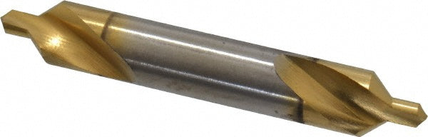 Keo 906-000-117 Combination Drill & Countersink: #4, 5/16" Body Dia, 118 deg, High-Speed Steel