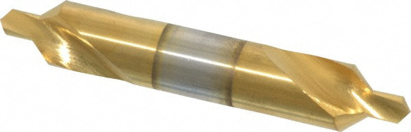 Keo 906-000-132 Combination Drill & Countersink: #5, 7/16" Body Dia, 118 deg, High-Speed Steel