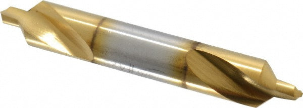 Keo 906-000-119 Combination Drill & Countersink: #4, 5/16" Body Dia, 118 deg, High-Speed Steel