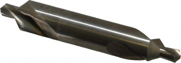 Keo 906-000-148 Combination Drill & Countersink: #6, 1/2" Body Dia, 118 deg, High-Speed Steel