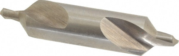 Keo 906-000-163 Combination Drill & Countersink: #7, 5/8" Body Dia, 118 deg, High-Speed Steel