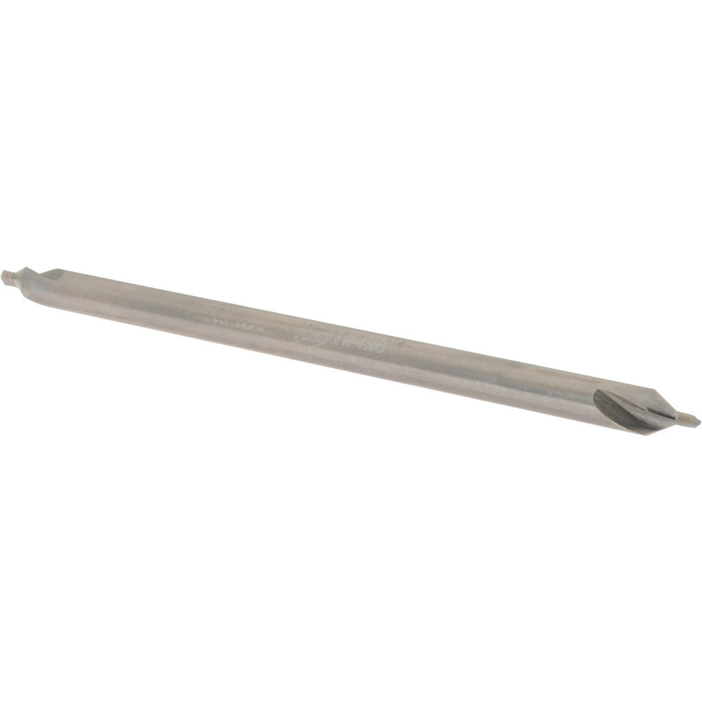 Keo 907-000-119 Combination Drill & Countersink: #4, 5/16" Body Dia, 118 deg, High-Speed Steel