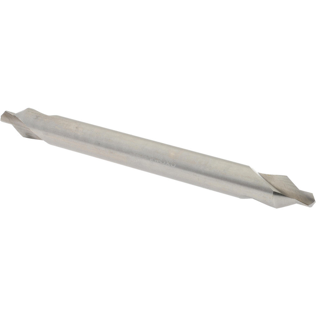 Keo 907-000-146 Combination Drill & Countersink: #5, 7/16" Body Dia, 118 deg, High-Speed Steel
