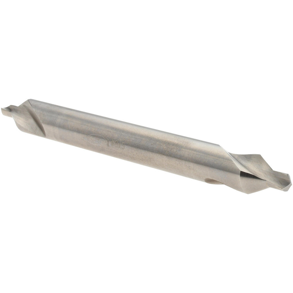 Keo 907-000-162 Combination Drill & Countersink: #6, 1/2" Body Dia, 118 deg, High-Speed Steel