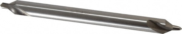 Keo 907-000-167 Combination Drill & Countersink: #6, 1/2" Body Dia, 118 deg, High-Speed Steel