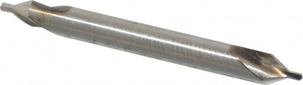 Keo 906-000-322 Combination Drill & Countersink: 3.15 mm Body Dia, 120 deg, High-Speed Steel