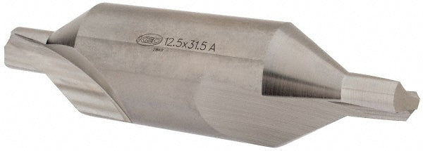 Keo 906-000-329 Combination Drill & Countersink: 12.50 mm Body Dia, 120 deg, High-Speed Steel