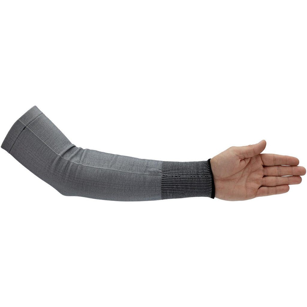 PiP Cut & Puncture-Resistant Sleeves: Size Universal, HPPE & Steel, Gray, ANSI Cut A5 - NFDS16N-6