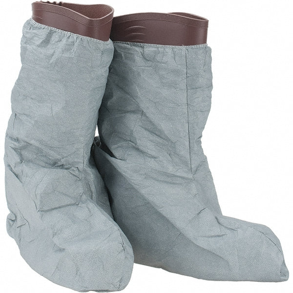 Dupont FC454SGY00010000 Boot Cover: Size Universal, Non Chemical-Resistant, Tyvek, Gray