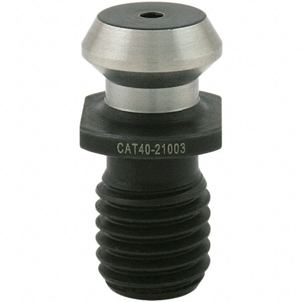 Techniks 21003-C CAT40 Retention Knob: 5/8-11 Thread Size, 45 deg Angle Radius, 0.7400" Knob Dia