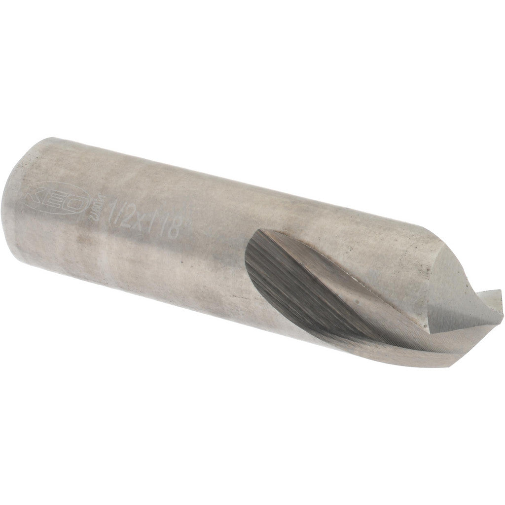Keo 955-000-001 Spotting Drill: 1/2" Dia, 118 deg, 2" OAL, High-Speed Steel