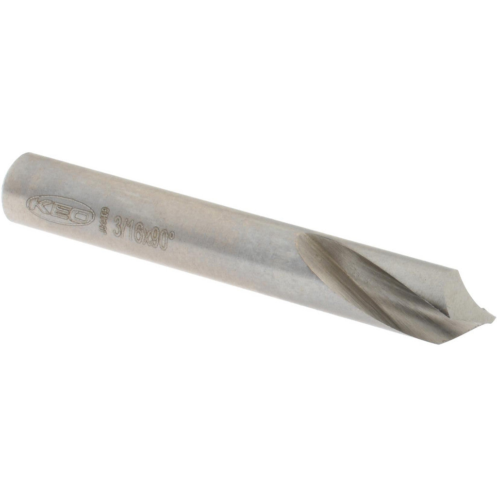 Keo 955-000-015 Spotting Drill: 3/16" Dia, 90 deg, 1-3/8" OAL, High-Speed Steel