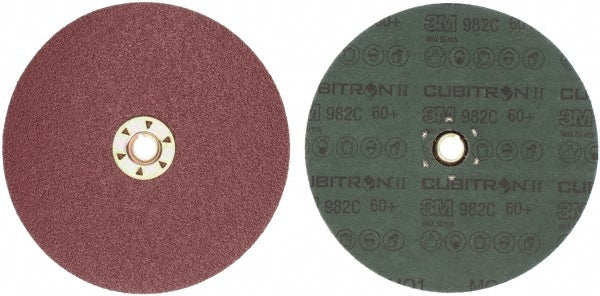 3M 7000119205 Fiber Disc: 7" Disc Dia, 5/8-11 Hole, Quick Change TN, 60 Grit, Premium Ceramic Alumina (Pack of 25)