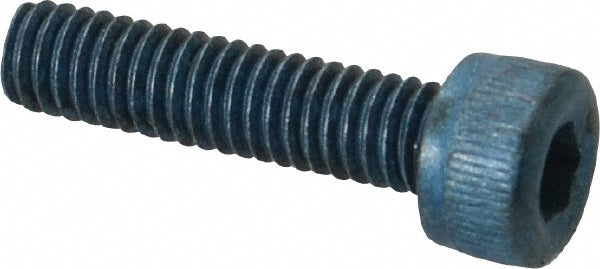 Metric Blue UST176214 Hex Socket Cap Screw: M4x0.7, 16.00 mm Length Under Head, 12.9 Alloy Steel, Metric Blue Finish (Pack of 100)