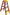 Werner T6204 3 Step Fiberglass Foldable Step Ladder: Type IA 300 lb Capacity 4' Height