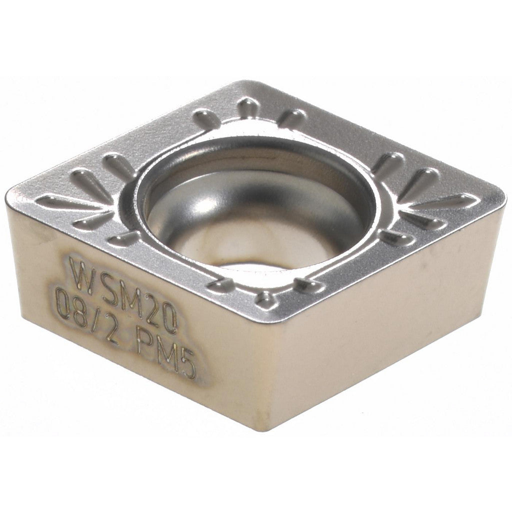Walter 5614916 Turning Insert: CCMT3(2.5)2-PM5WSM20, Solid Carbide (Pack of 10)