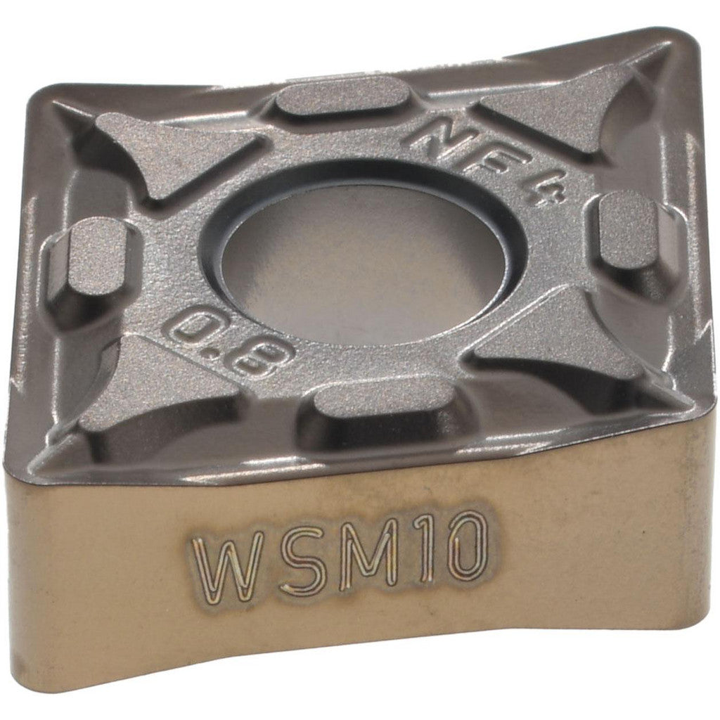 Walter 5847592 Turning Insert: CNMG432-NF4WSM10, Solid Carbide (Pack of 10)