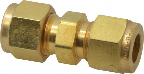 Parker 6SC6-B Compression Tube Union: Compression x Compression