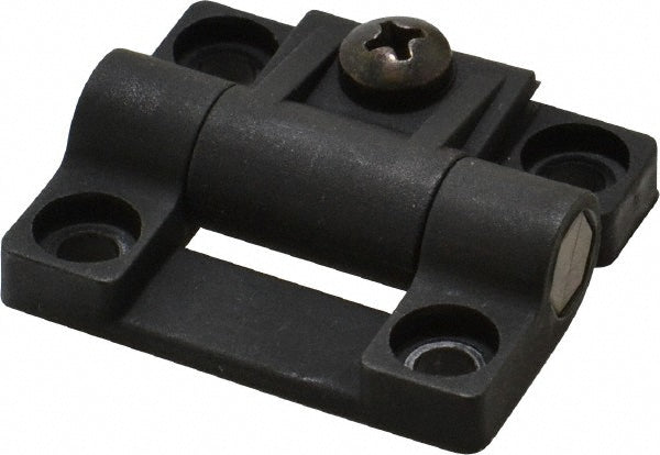 80/20 Inc. 2081 Adjustable Hinge: 1.44" Wide, 0.5" Thick, 4 Mounting Holes