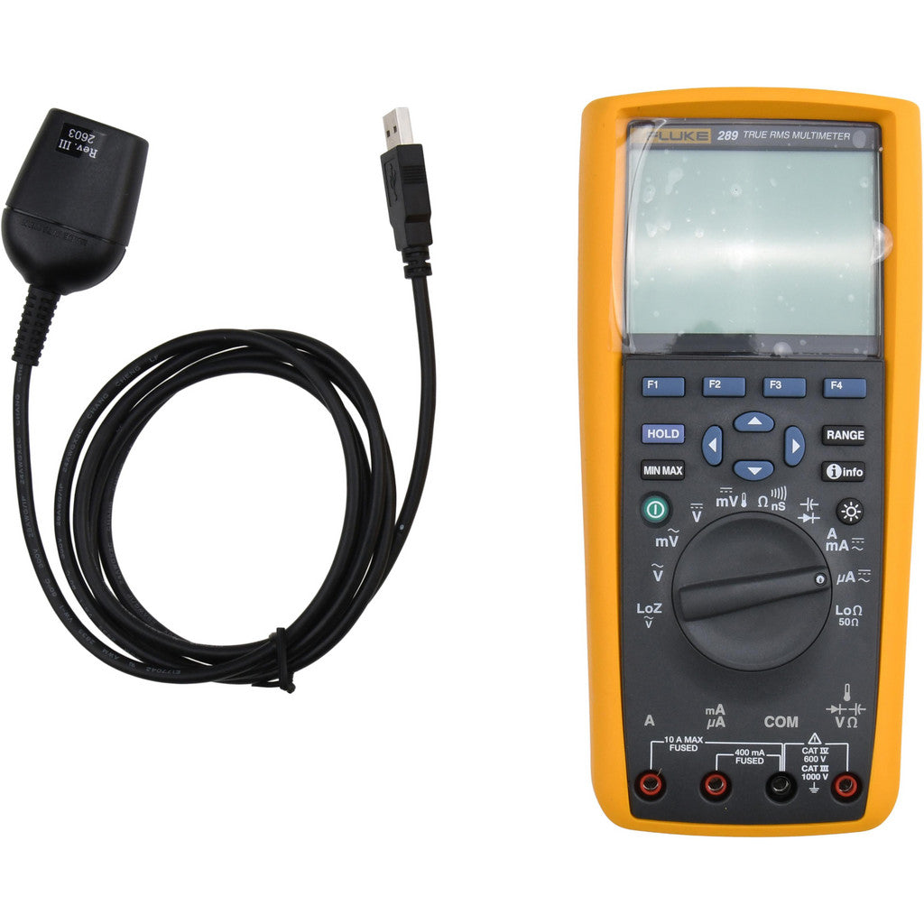 Fluke FLUKE-289/FVF Electrical Test Equipment Combination Kit: 16 Pc, 1,000 Volt