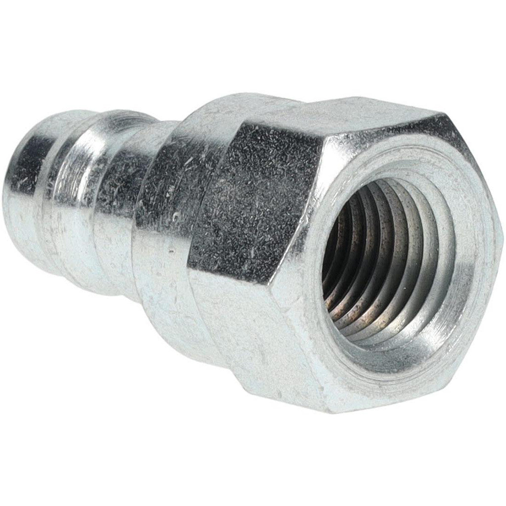 Parker 4/4/6602 Hydraulic Hose Female Pipe Rigid Fitting: 1/4" Hose Size, 1/4" Thread, 5000 psi
