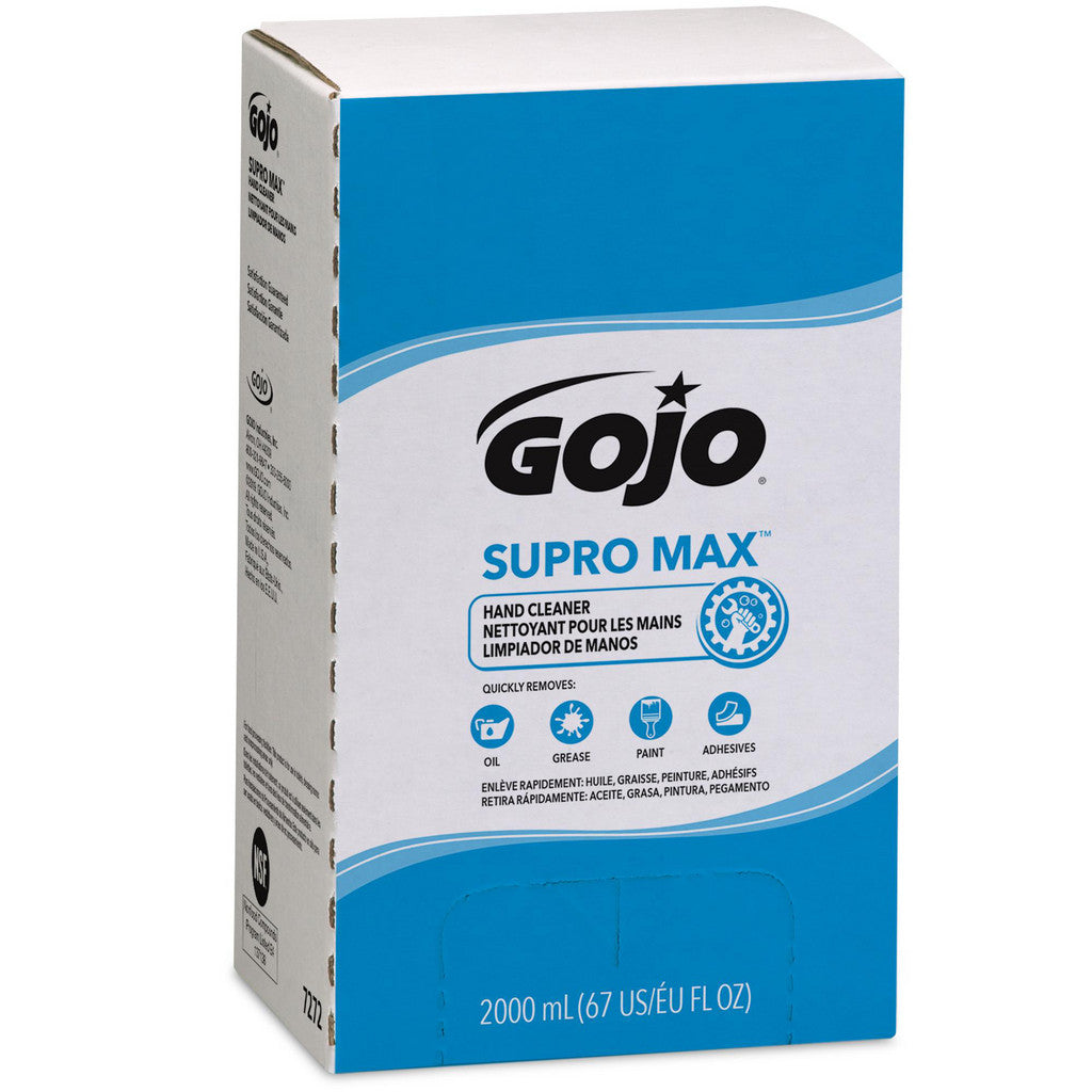 GOJO SUPRO MAX Hand Cleaner, 2000 mL Refill for GOJO PRO TDX Dispenser - 7272-04
