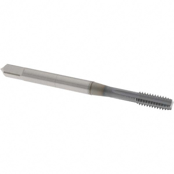 OSG 1005110808 Straight Flute Tap: #8-32 UNC, 4 Flutes, Modified Bottoming, 2B Class of Fit, Powdered Metal, TiCN Coated