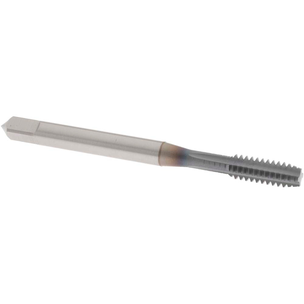 OSG 1005111008 Straight Flute Tap: #10-24 UNC, 4 Flutes, Modified Bottoming, 2B/3B Class of Fit, Powdered Metal, TiCN Coated