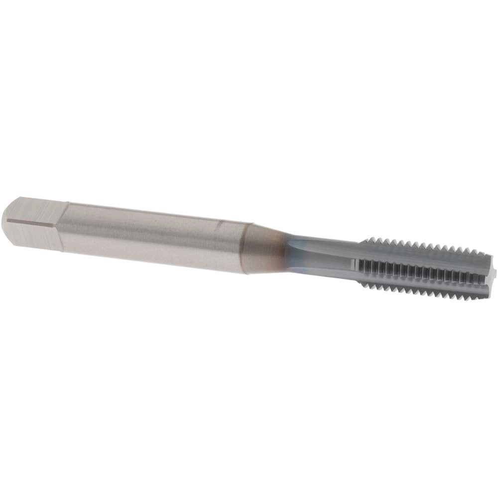 OSG 1005111608 Straight Flute Tap: 1/4-28 UNF, 4 Flutes, Modified Bottoming, 2B Class of Fit, Powdered Metal, TiCN Coated