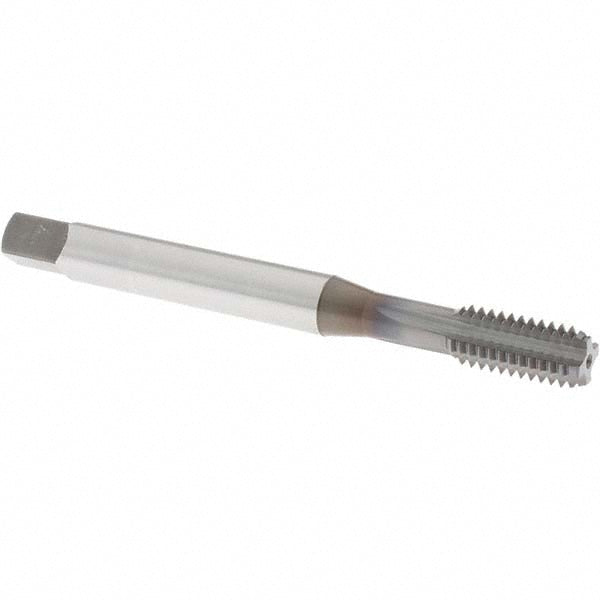 OSG 1005200708 Straight Flute Tap: 3/8-16 UNC, 4 Flutes, Bottoming, 3B Class of Fit, Powdered Metal, TiCN Coated