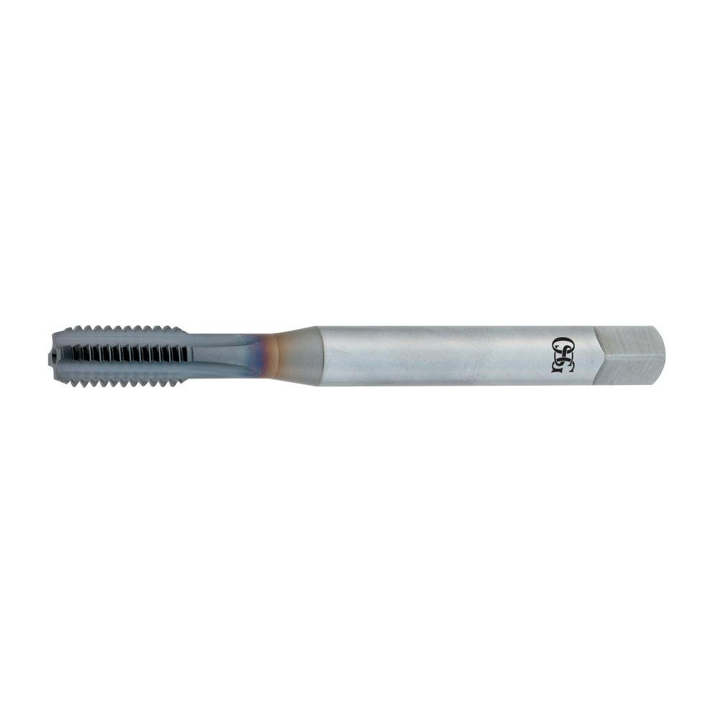 OSG 1005201008 Straight Flute Tap: 7/16-14 UNC, 4 Flutes, Bottoming, Powdered Metal, TiCN Coated