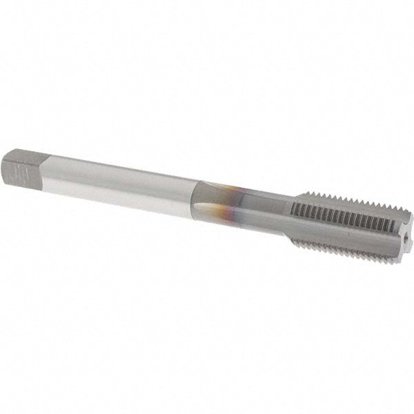OSG 1005201708 Straight Flute Tap: 1/2-20 UNF, 4 Flutes, Bottoming, 2B Class of Fit, Powdered Metal, TiCN Coated
