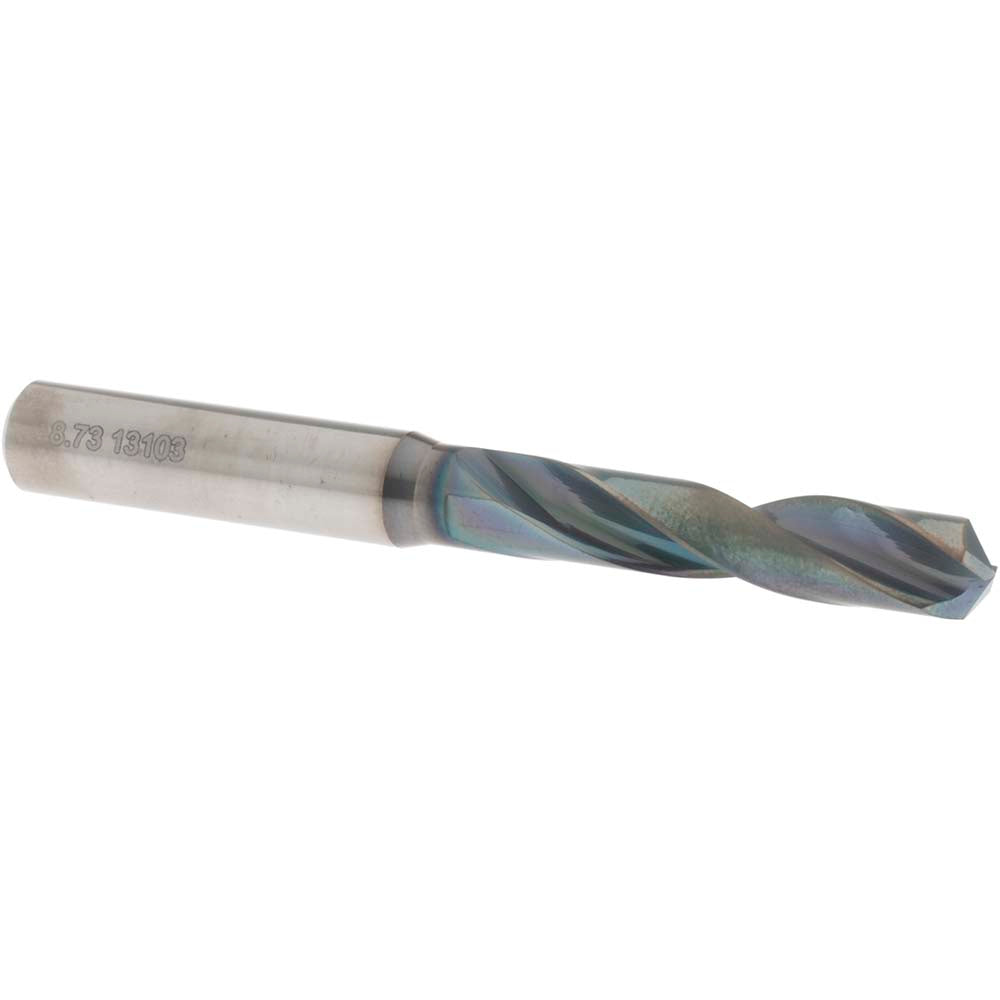 OSG HP243-3437 Screw Machine Drill Bit: 11/32" (0.3438) Dia, 140 deg, Solid Carbide